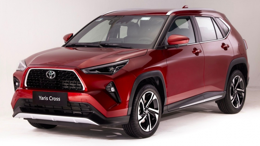 Toyota Yaris Cross 2023 sắp ra mắt