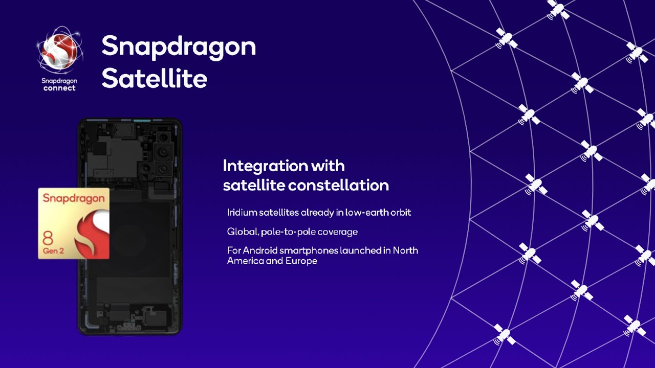 Kết nối vệ tinh của Qualcomm Snapdragon Satellite giành cho smartphone